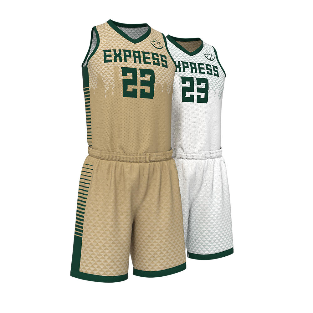 Basketball Uniform Design 6 – Front View